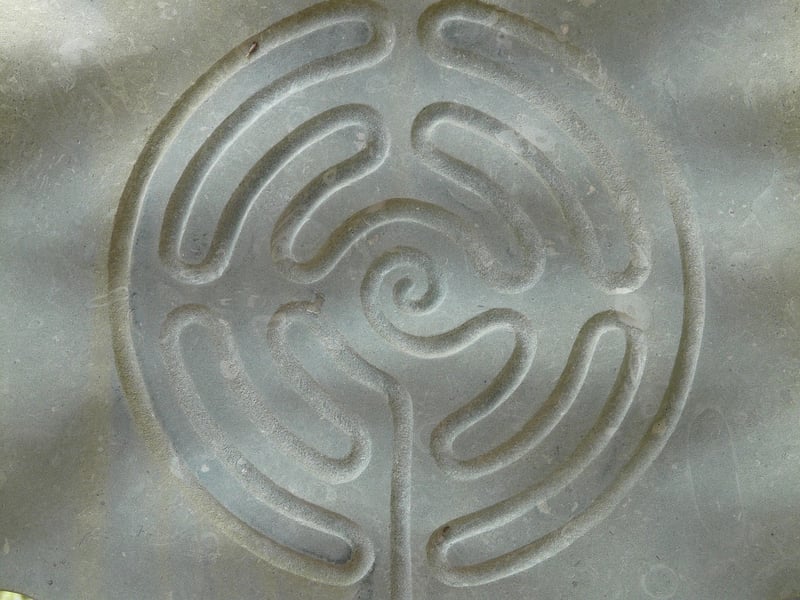 Labyrinth in nature